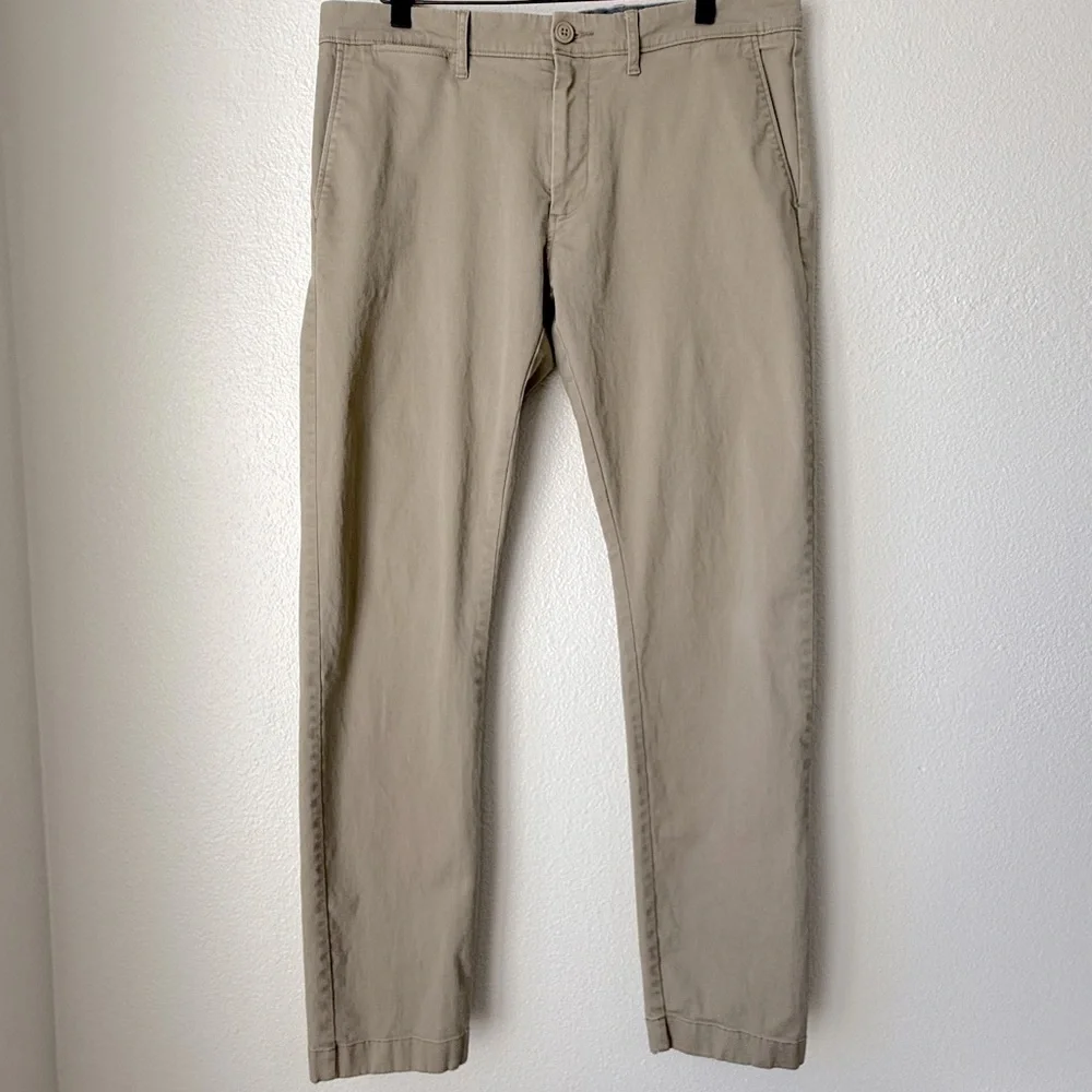 J. Crew 484 Slim Fit Stretch Chino Khaki Men’s Casual Pants Size 32